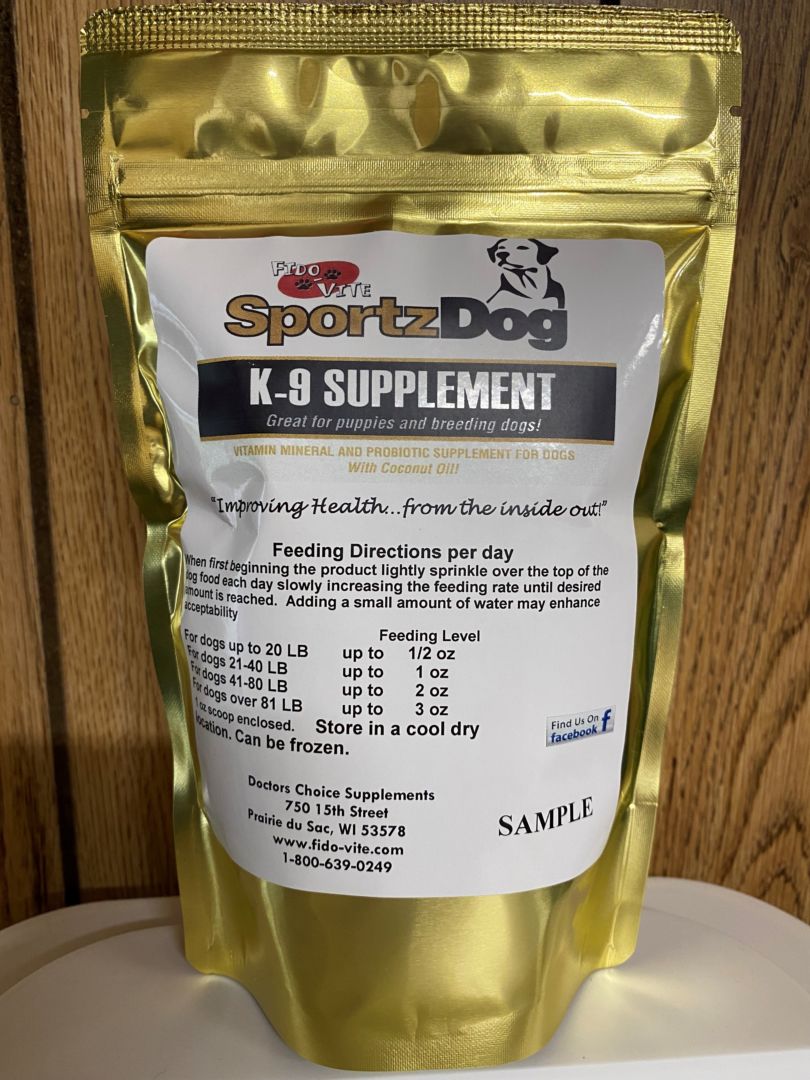 Free SportzDog Sample Doctor's Choice Supplements
